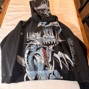 Youngla Yugioh - (XL)- 5008 - Blue Eyes White Dragon Hoodie SOLD OUT NWT